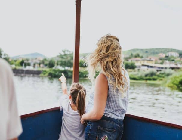 Boat ride on the lake Kerkini