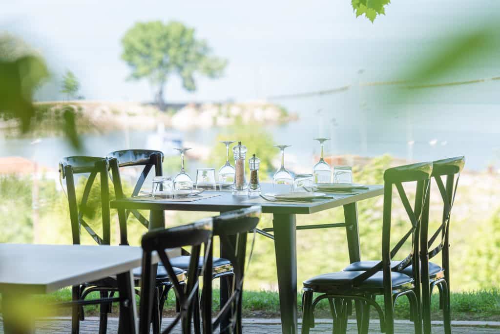 Aiolis lakeview restaurant at lake kerkini